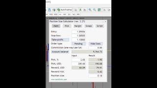 Free Position Size Calculator, Download it today