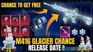 GET FREE ️ M416 GLACIER? | "M416 GLACIER CHANCE" RELEASE DATE | OLD RARE OUTFITS ARE BACK | PUBGM