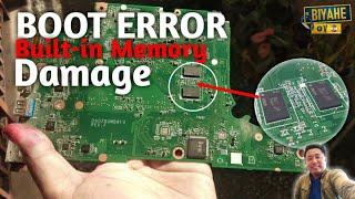 ASPIRE 3 ACER BOOT ERROR, CAUSE BUILT IN MEMORY ERROR. LEARN THIS ISSUE TO AVOID.