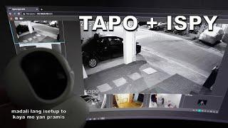 TAPO + ISPY ( BUDGET CCTV SYSTEM ) COMPLETE SETUP 2023