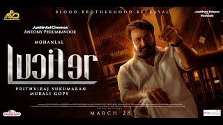 Lucifer 4K (2019) - Malayalam Full Movie (Action/Thriller) - Mohanlal, Prithviraj, Tovino,