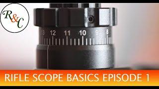 How to - Rifle  Scope Basics Ep. 1