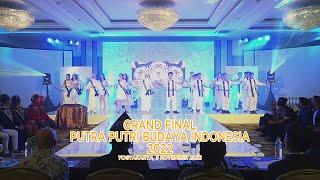 GRAND FINAL PUTRA PUTRI BUDAYA INDONESIA (PPBI) 2022