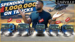 Spending £1,000,000 Buying NEW Trucks