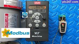 Danfoss FC51 "Modbus RTU" via Modbus Poll