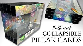 Collapsible Pillar Cards | 2 WAYS!!!