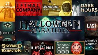 HALLOWEEN Marathon 10 Hour Special 10 Different Games