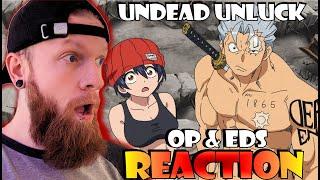 First time reaction to Undead Unluck Op & Ed