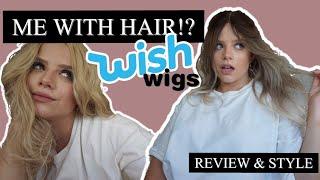 TASHA WITH HAIR! Wish Wig Haul/Restyle | TINIETASHAA