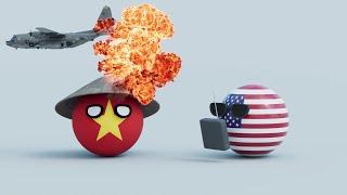 The Vietnam War (3D Countryballs Animation)