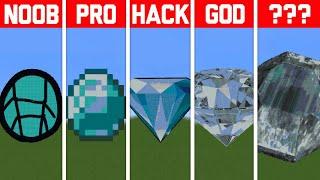 NOOB VS PRO VS HACKER Minecraft Pixel artDiamond