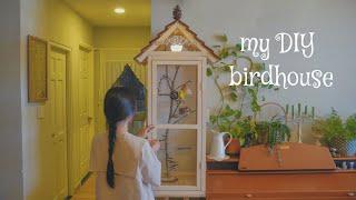 [15] I Found a Lost Budgie | My DIY Birdhouse