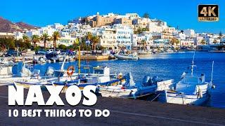 Naxos, GR (Greece) - Best Things to do | What to do | Naxos Travel 4K