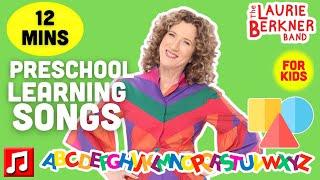 12 mins - "Let's Make A Shape" and Other Preschool Learning Songs by Laurie Berkner