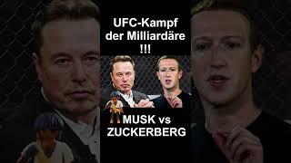 Musk vs Zuckerberg im Ultimate Fighting