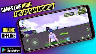 Top 10 Games Like PUBG For 1GB Ram Android | games like pubg for 1gb ram phones [part 10]
