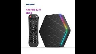 Topleo Android 12.0 t95z plus tv box h618 32gb 64gb Rom hd vide 4k tv stick smart tv box