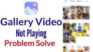 fix video not playing in gallery /gallery me video nahi chal raha hai - gallery video not open