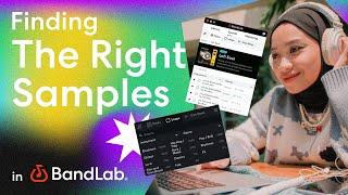 Finding the right samples to use with BandLab Sounds and free web Studio (BandLab Tutorial)