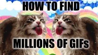 How to Find Millions of GIFs with GOOGLEs new GIF finder!