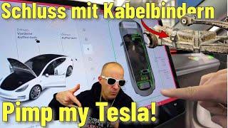 Schluss mit Kabelbindern - Pimp my Tesla! #automechanika #meyle