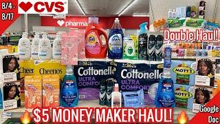 CVS Free & Cheap Coupon Deals & Haul |8/4 - 8/17| $5 Money Maker Mega Stock Up!| Learn CVS Couponing