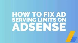 How To Fix Temporary Ads Serving Limit Placed On Your Google Adsense Account (Problem Solved) Tamil