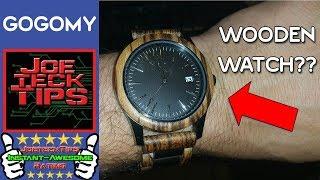 WOW, Mens Wooden Watch? Review | JoeteckTips