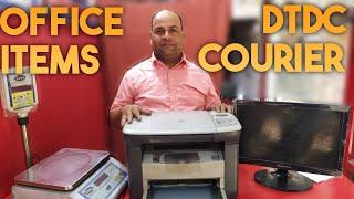 OFFICE ITEMS FOR DTDC COURIER || AGnet Delhi ||#dtdc  #courier