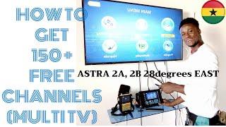  How to get 150+ free channels on Astra 2A, 2B 28degrees East