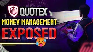 Quotex Money Management Exposed | make 100% profit With This money Management 