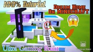 Minecraft Gameplay : making Amazing home And full 100℅ tutorial || Arsenic Gaming