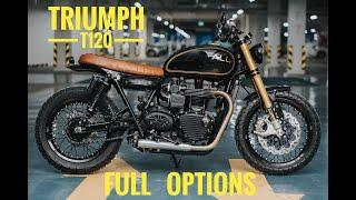 Triumph T120 customs FULL OPTIONS by CBC Workshop