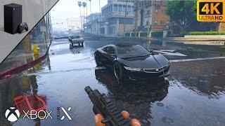 Grand Theft Auto V (GTA 5) Xbox Series X Ray Tracing Gameplay 4K
