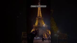 WESTCOL Y AIDA BAJO LA TORRE EIFFEL  #westcol #viral #aida #torreeiffel #viaje #enamorados #paris