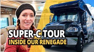 Tour of Renegade Super C for Full Time RV Living