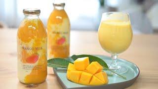 How to make really delicious real mango milk