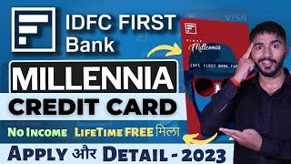 IDFC First Bank Credit Card - 2023 | IDFC Millennia Credit Card | IDFC Credit Card