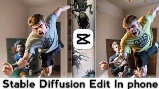 DEFORUM STABLE DIFFUSION REELS EDITING | STABLE DIFFUSION TUTORIAL | KAIBER AI TUTORIAL HINDI