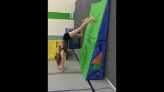 Wedge Wall Reverse Handstand