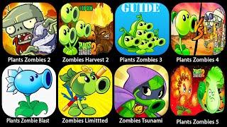 Pvz vs Pvz2 vs Pvz3 - Plants vs Zombies vs Plants vs Zombies 2 vs Plants vs Zombies 3,Zombie Harvest