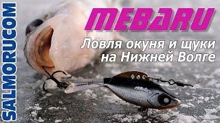 Ловля окуня и щуки на Нижней Волге на балансир Mebaru LJ