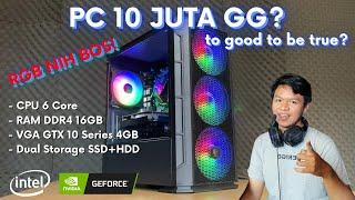 Rakit PC Gaming 10 Juta Mid Range Akhir Tahun 2021 | to good to be true?