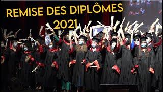 La remise des diplômes 2021