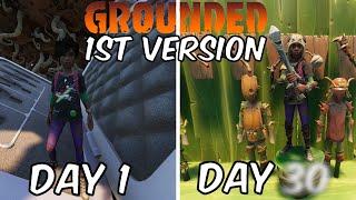 I Completed the First EVER Version of Grounded