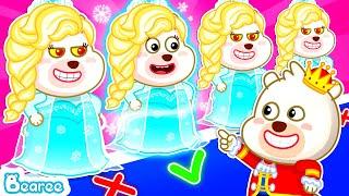  Can Bearee Find Out Real Elsa Mom Among the Fake Elsa? | Bearee Family Stories | Bearee Kids Show