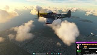 Smooth Flight VR Test P-51 RTX4080 5800X3D HP REVERB G2