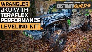 2009 Jeep Wrangler JKU with Teraflex Performance Leveling Kit | ExtremeTerrain Customer Builds