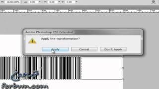 How to create a barcode in Photoshop CS5.mp4