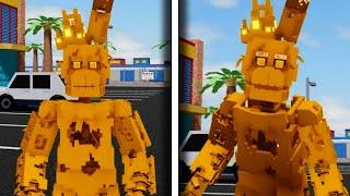 How to get Games Springtrap in Roblox Fazbear's Revamp